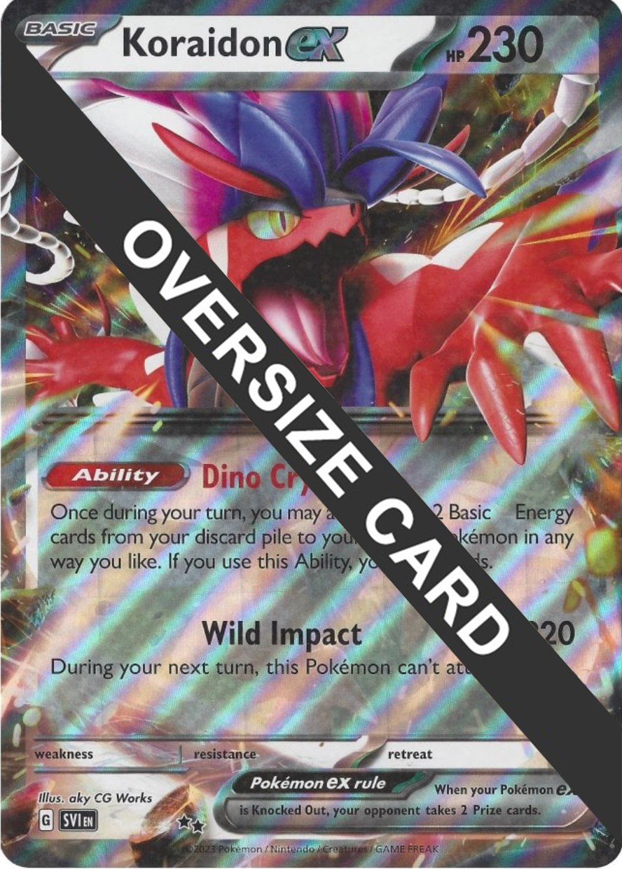 Koraidon ex Double Star Crimson & Purple 125/198 Trading Cards Pokemon  Single Cards