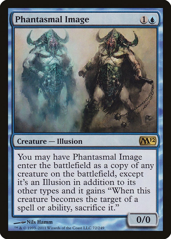 Phantasmal Image - Magic 2012 (M12) - Magic: The Gathering