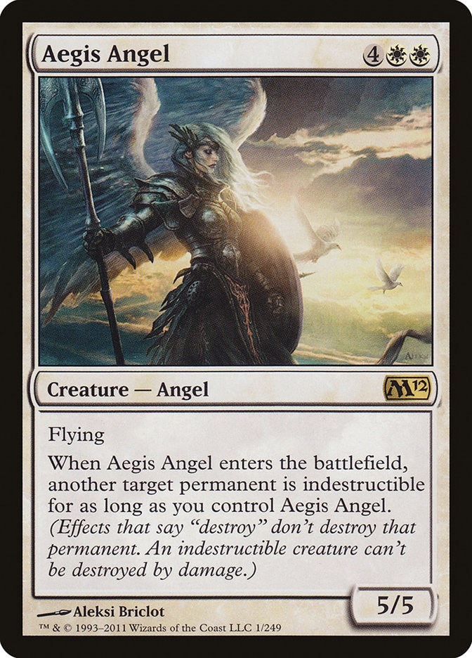 Aegis Angel - Magic 2012 (M12) - Magic: The Gathering