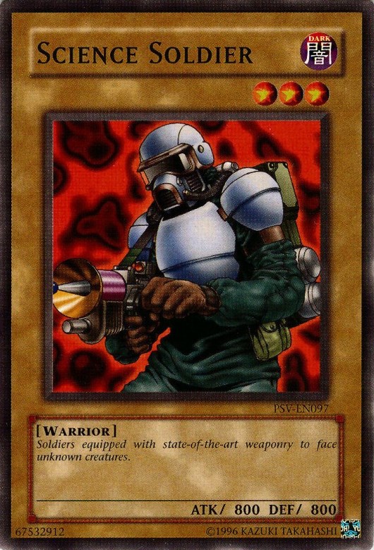 Science Soldier - Pharaoh's Servant (Worldwide English) - YuGiOh
