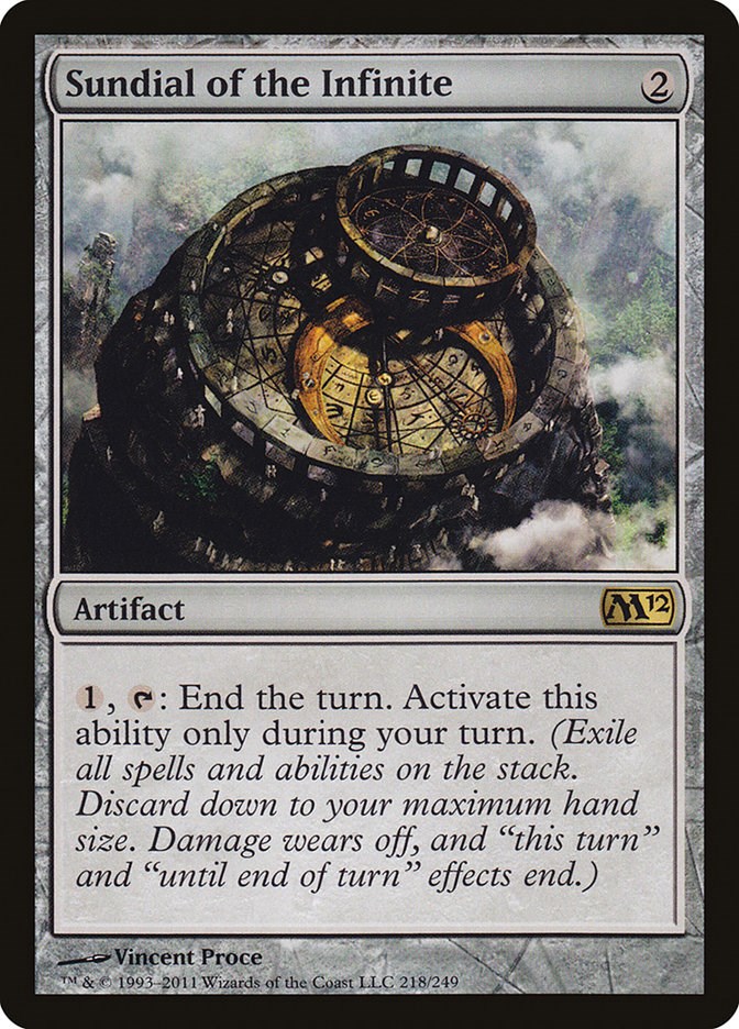 Sundial of the Infinite - Magic 2012 (M12) - Magic: The Gathering