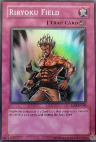 Yu-Gi-Oh! Carta Riryoku Field (LON-081) – Labyrinth Of Nightmare – Unlimited Edition – Super Rare