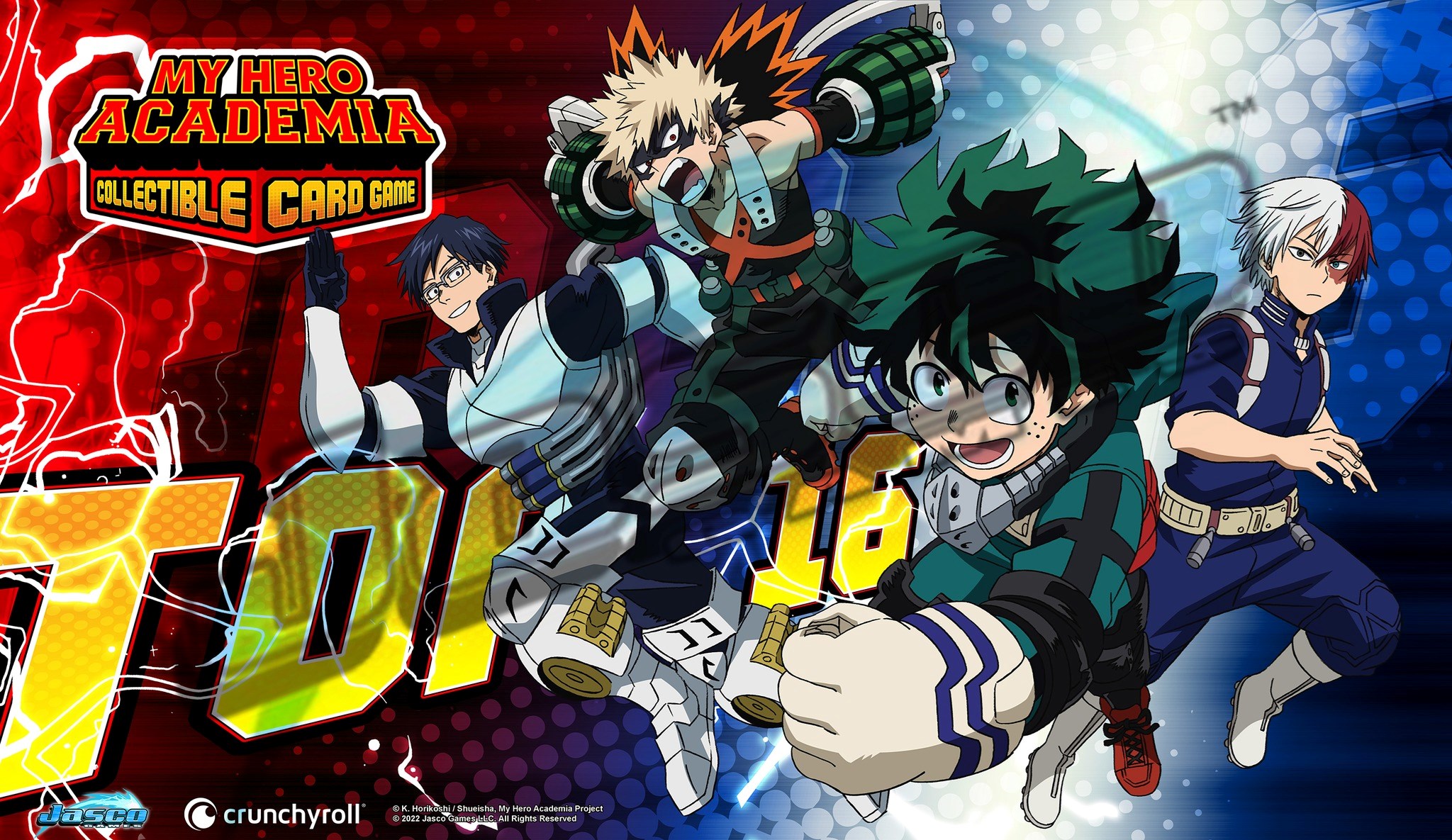 My Hero Academia Playmat: Regional License Exams 2022 Season 2 (Top 16 ...