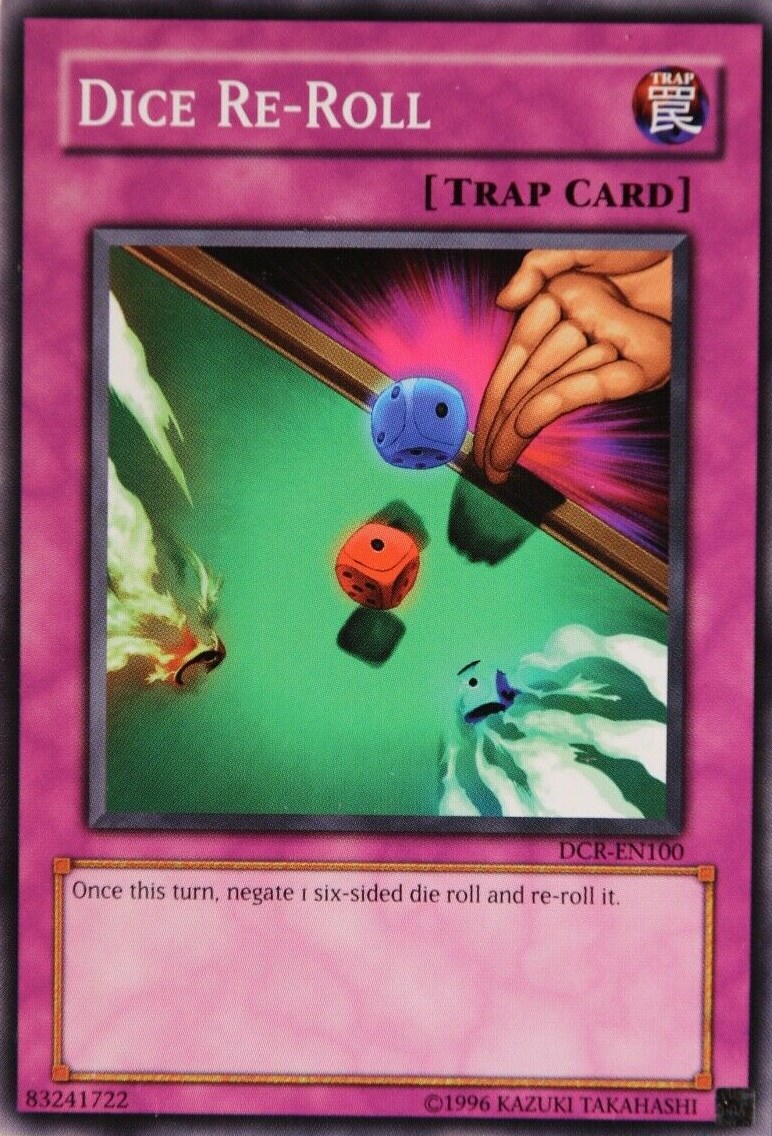 Dice ReRoll Dark Crisis (Worldwide English) YuGiOh