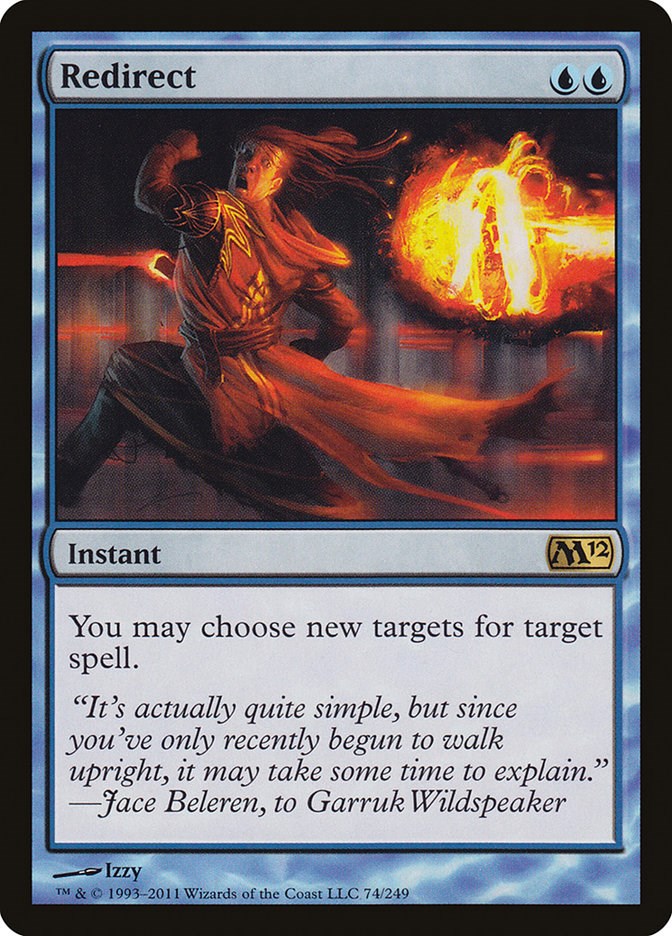 REVERBERATE M12 Magic 2012 MTG Red Instant RARE 