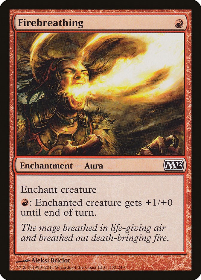 Firebreathing - Magic 2012 (M12) - Magic: The Gathering