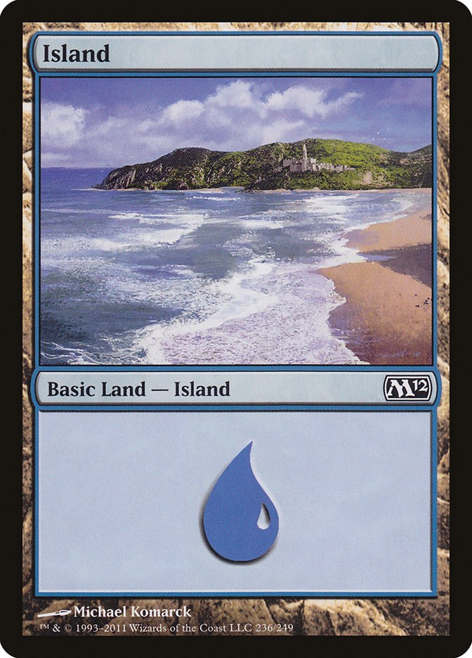 Island (236) - Magic 2012 (M12) - Magic: The Gathering