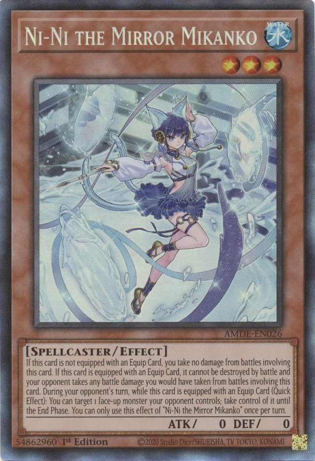 Ni-Ni the Mirror Mikanko (CR) - Amazing Defenders - YuGiOh