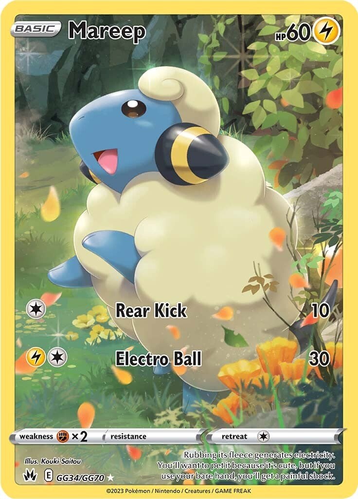 Mareep - Crown Zenith: Galarian Gallery - Pokemon