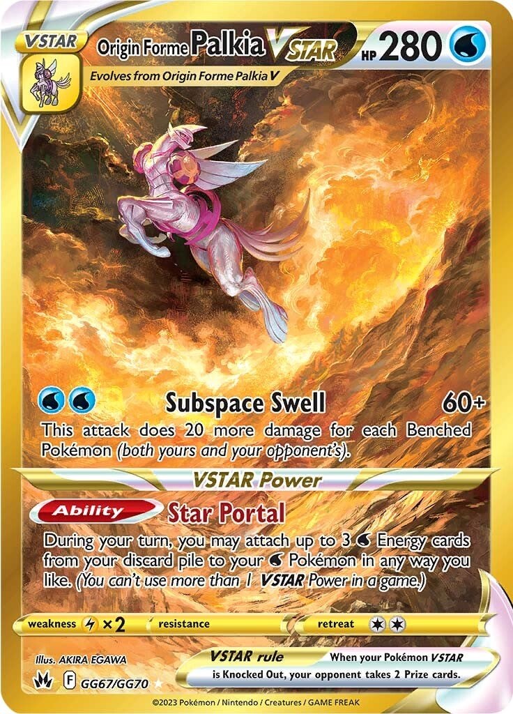 The Cards Of Pokémon TCG: Astral Radiance Part 8: Origin Palkia VSTAR