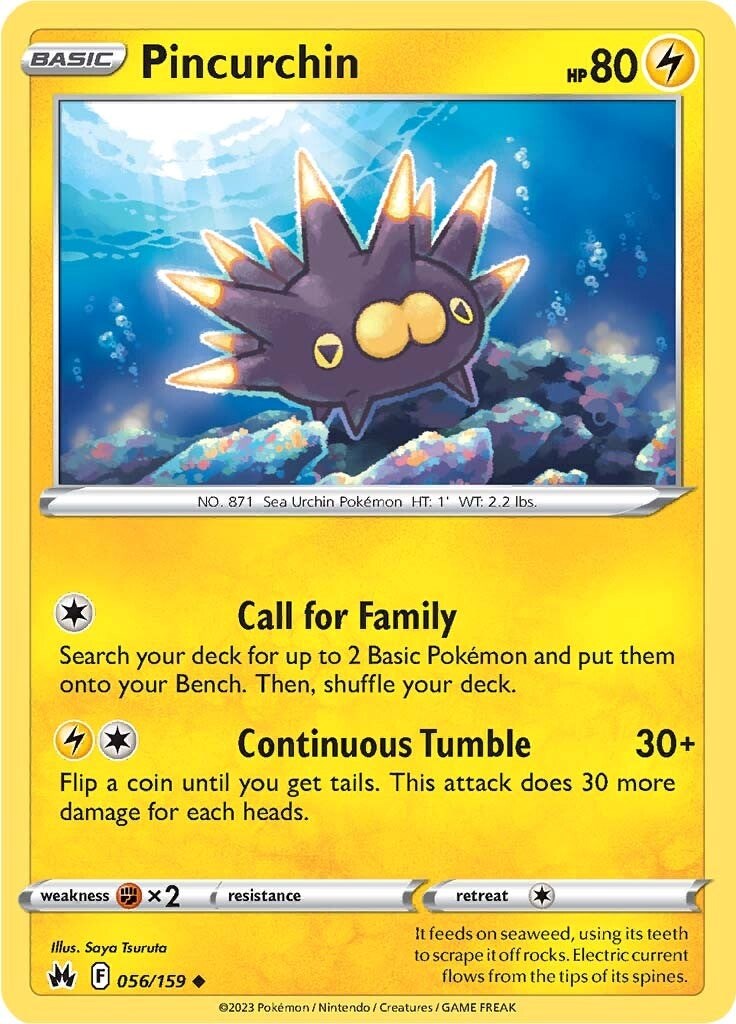 Pincurchin card artwork