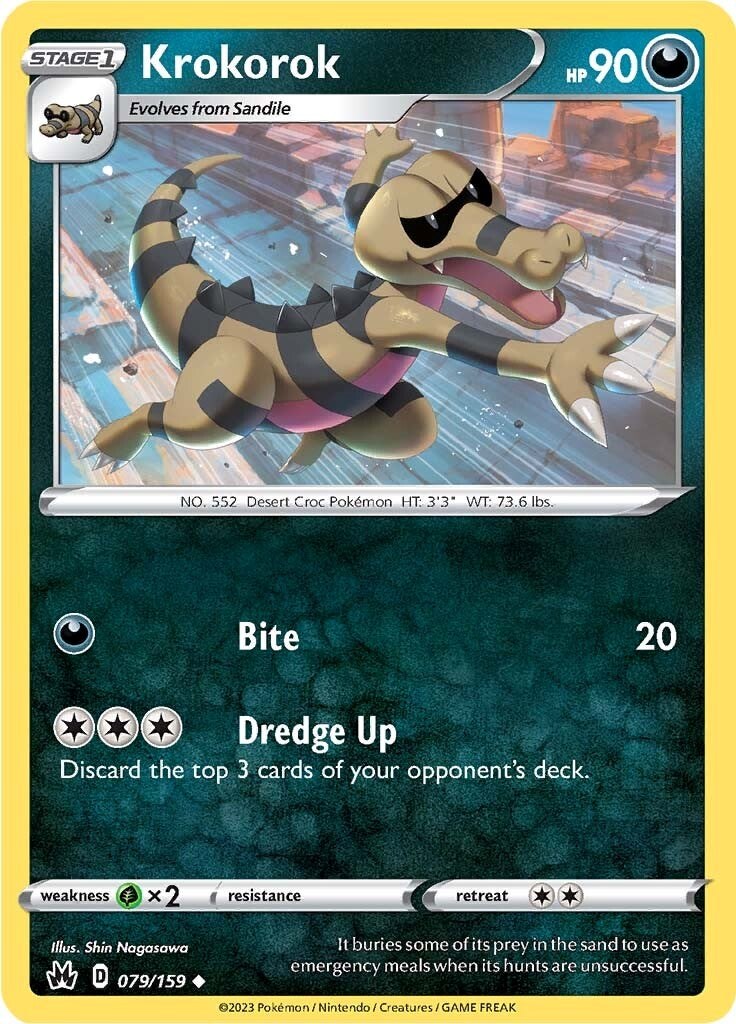 Krokorok card artwork