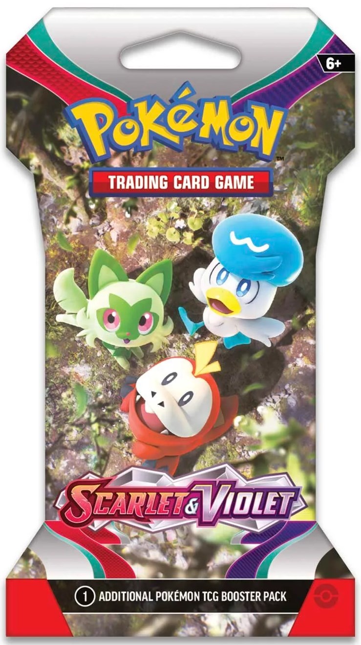 Pokemon Trading Card Game: Scarlet and Violet Sleeved Booster Pack