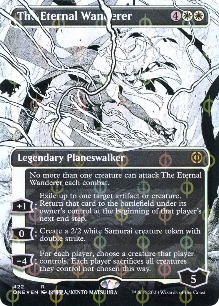 The Eternal Wanderer (Borderless) (Step-and-Compleat Foil 