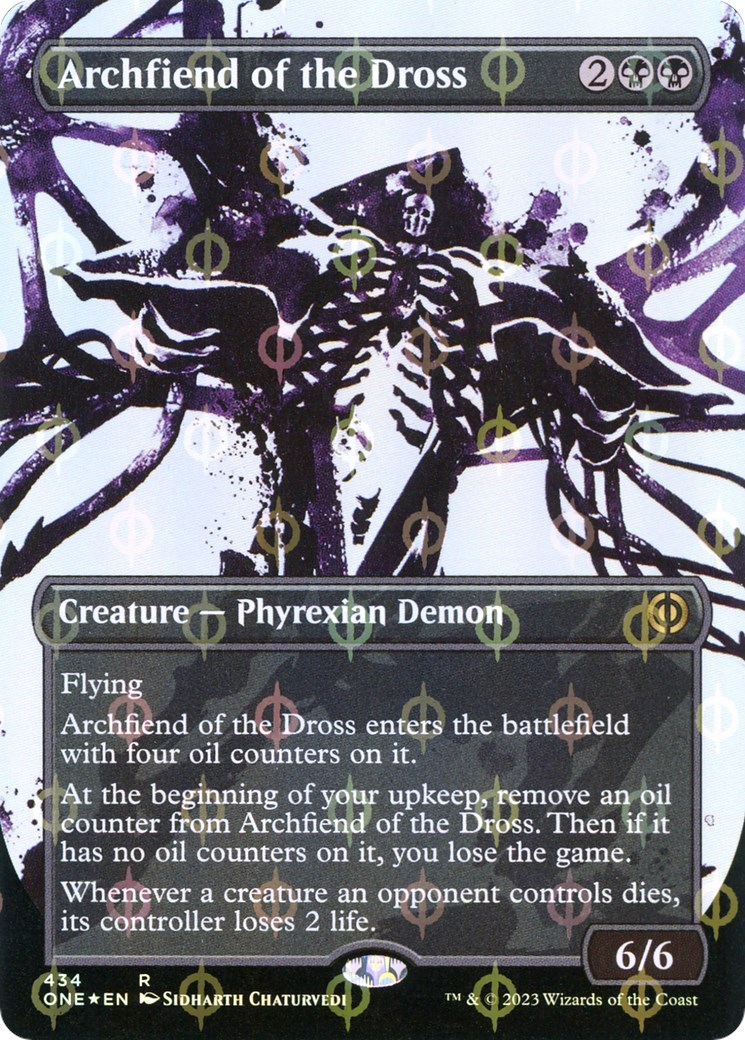 Archfiend of the Dross (Showcase) (Step-and-Compleat Foil)