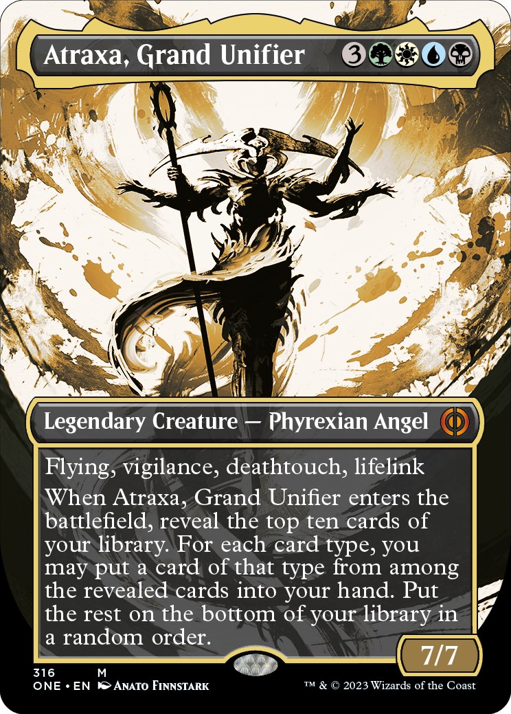 Atraxa, Grand Unifier (Showcase) Phyrexia All Will Be One Magic