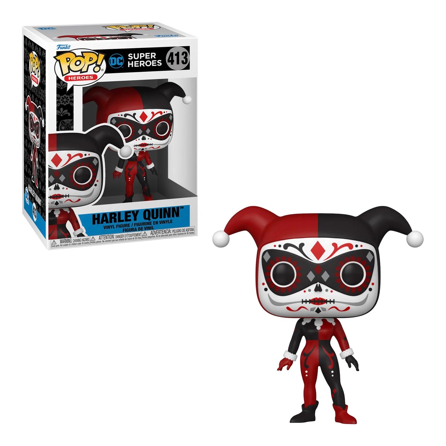 Funko POP Heroes: Dia De Los DC - Blue Beetle, Multicolor