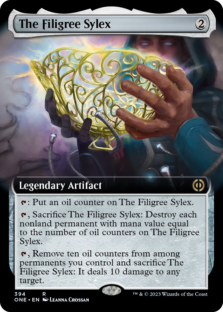 The Filigree Sylex (Extended Art) - Phyrexia: All Will Be One - Magic ...