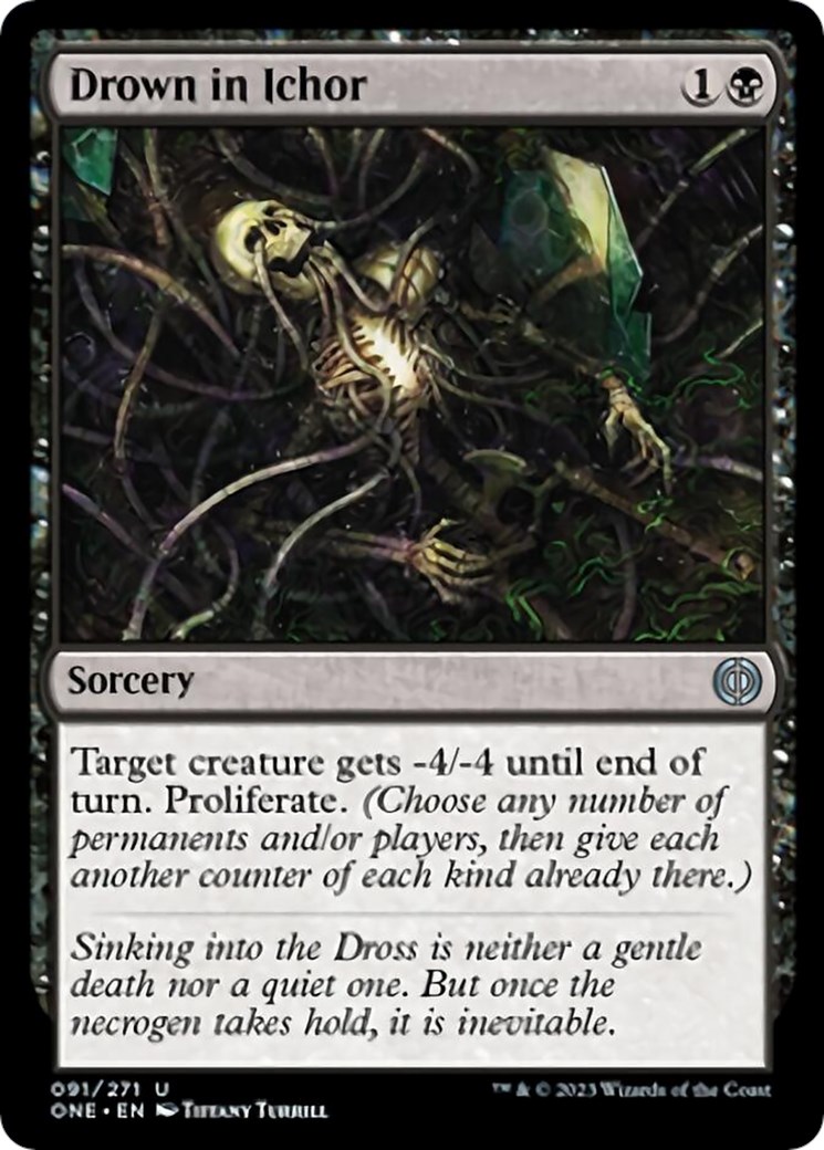 Drown in Ichor Phyrexia All Will Be One Magic The Gathering