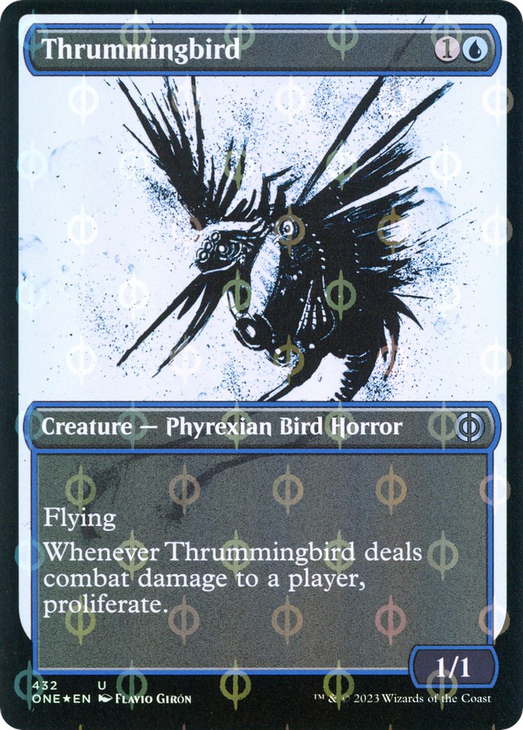 Thrummingbird (Showcase) (Step-and-Compleat Foil)