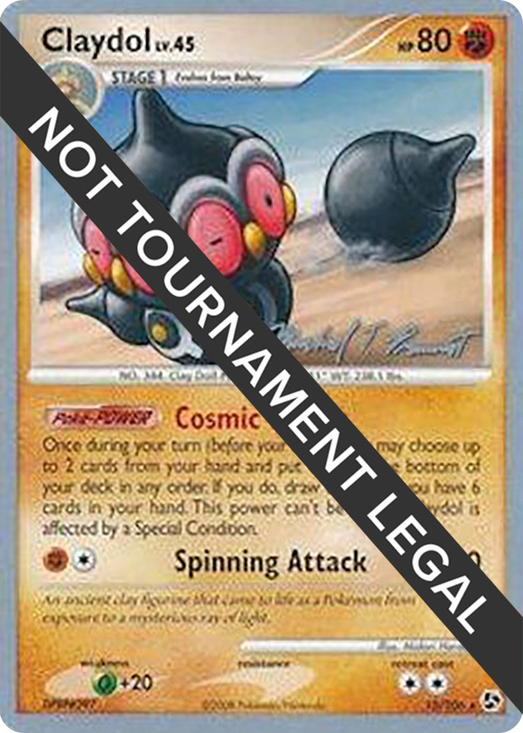 Claydol 2010 (Michael Pramawat) World Championship Decks Pokemon