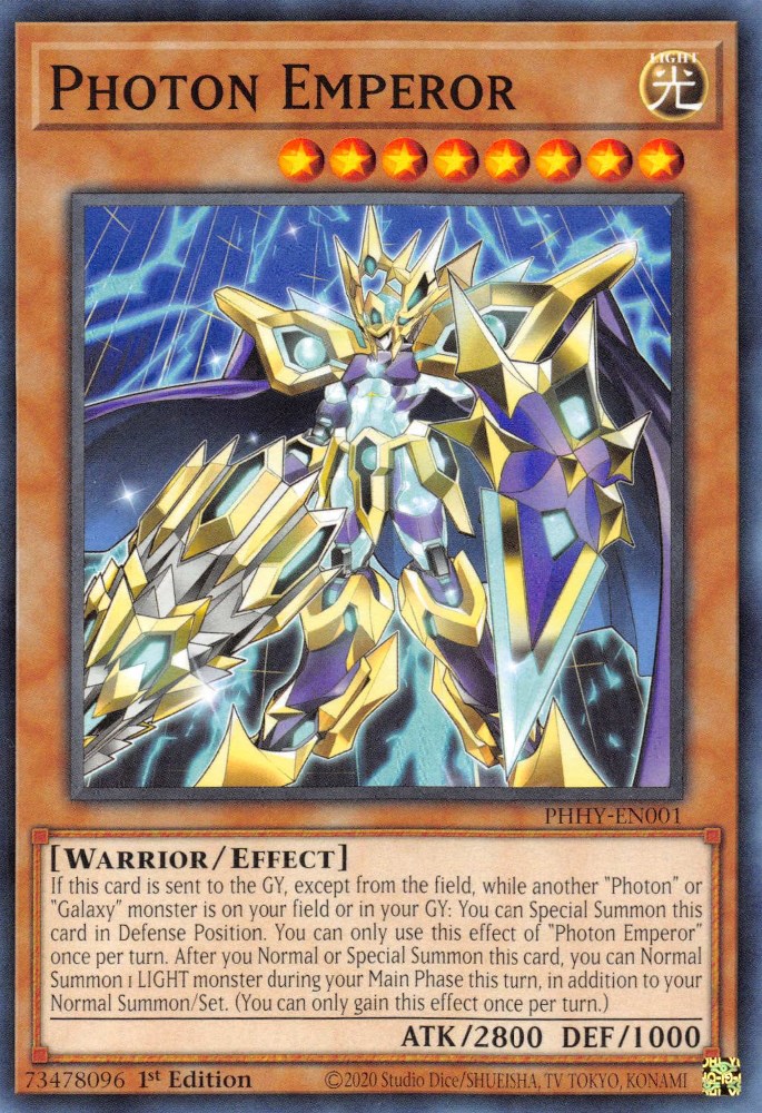 Photon Emperor Photon Hypernova YuGiOh