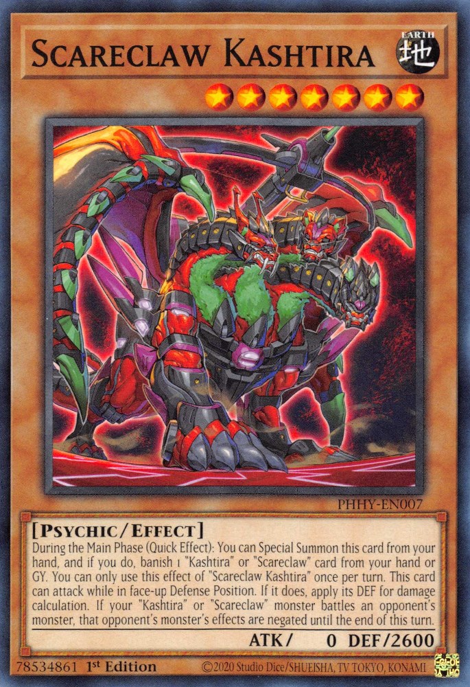 Scareclaw Kashtira - Photon Hypernova - YuGiOh