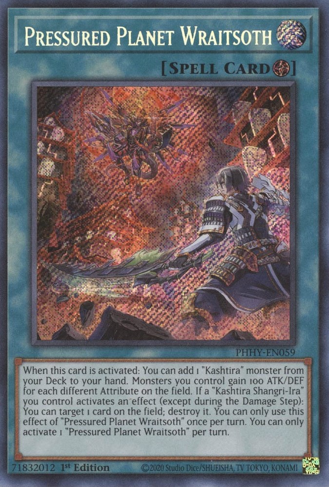 Pressured Wraitsoth Photon Hypernova YuGiOh