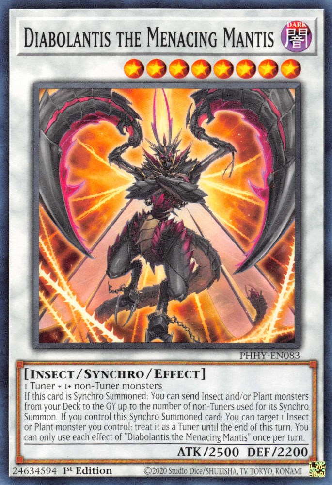 Diabolantis the Menacing Mantis - Photon Hypernova - YuGiOh