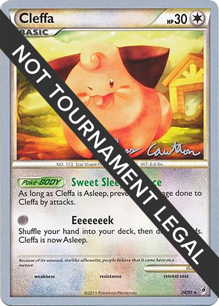 Cleffa 2011 Ross Cawthon World Championship Decks Pokemon 6414