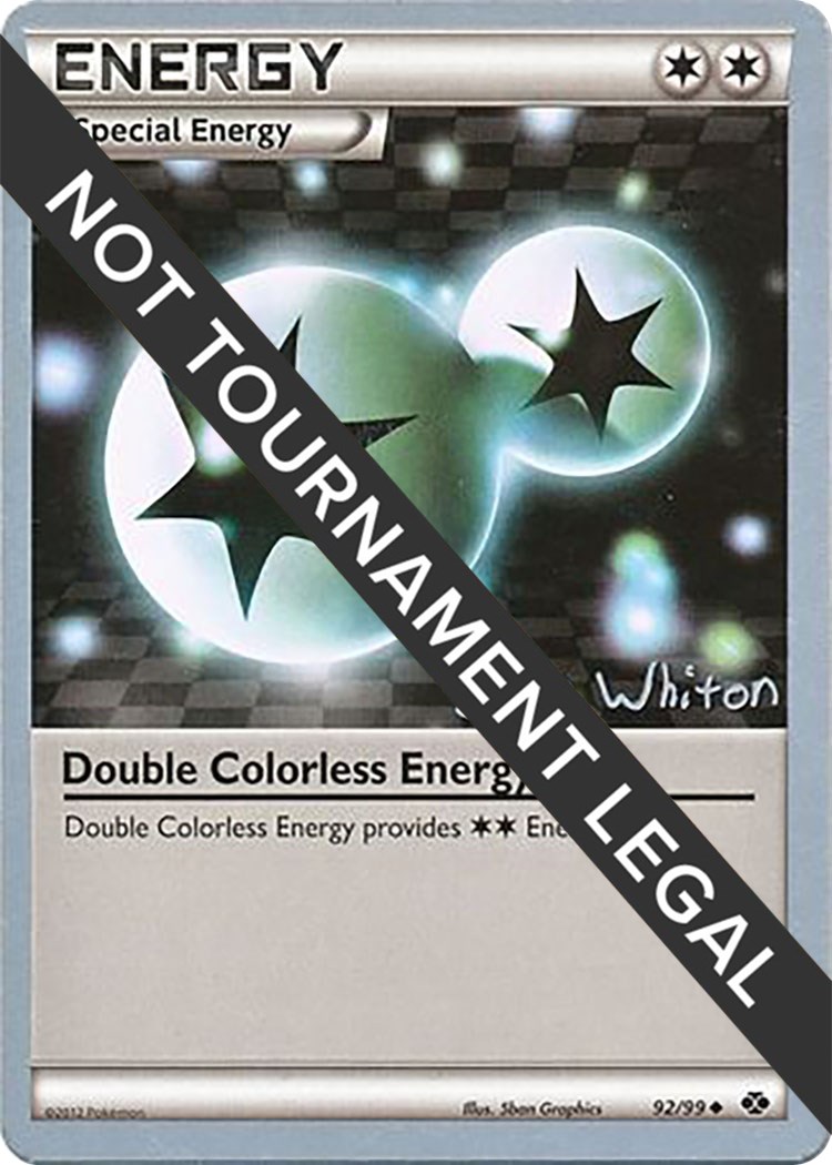 Double Colorless Energy 2013 (Ian Whiton) World Championship Decks