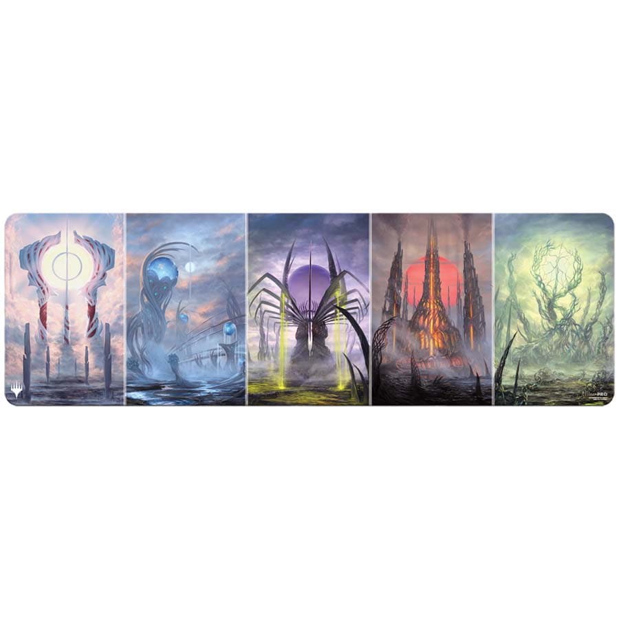 Phyrexia All Will Be One Phyrexian Basic Land Tableaux 8ft Table Playmat for Magic The