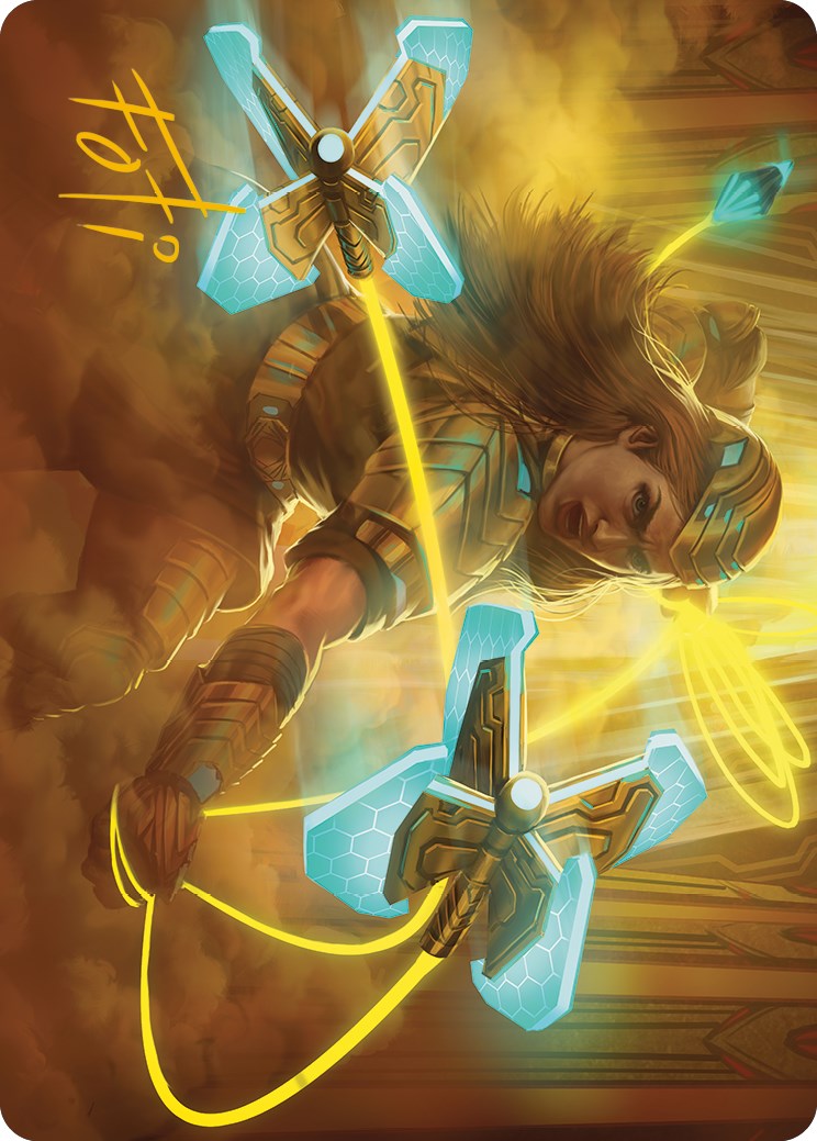 Black Sun's Twilight Art Card (Gold-Stamped Signature) [Phyrexia: All Will Be One Art Series] main image 0