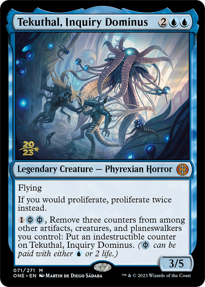 Tekuthal, Inquiry Dominus Prerelease Cards Magic The Gathering