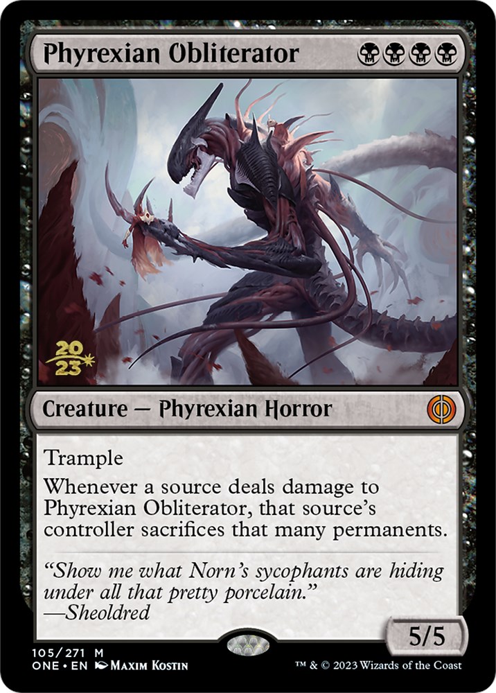 Phyrexian Obliterator - Prerelease Cards - Magic: The Gathering