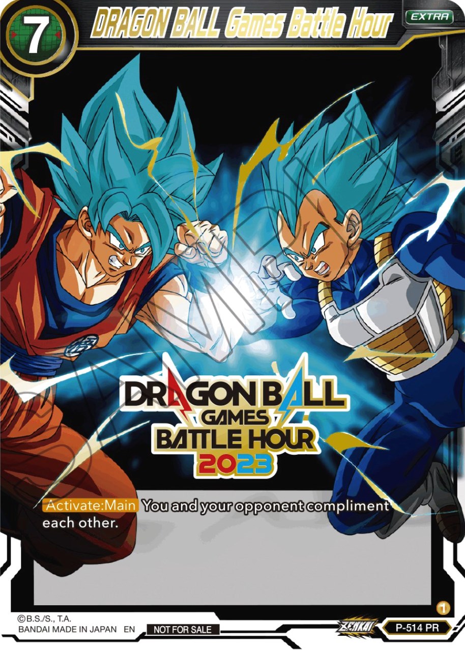 DRAGON BALL Games Battle Hour 2022 Official Website