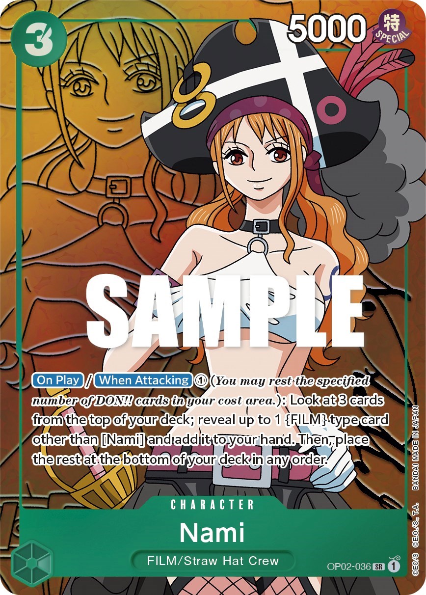 Nami (Alternate Art) - Paramount War - One Piece Card Game