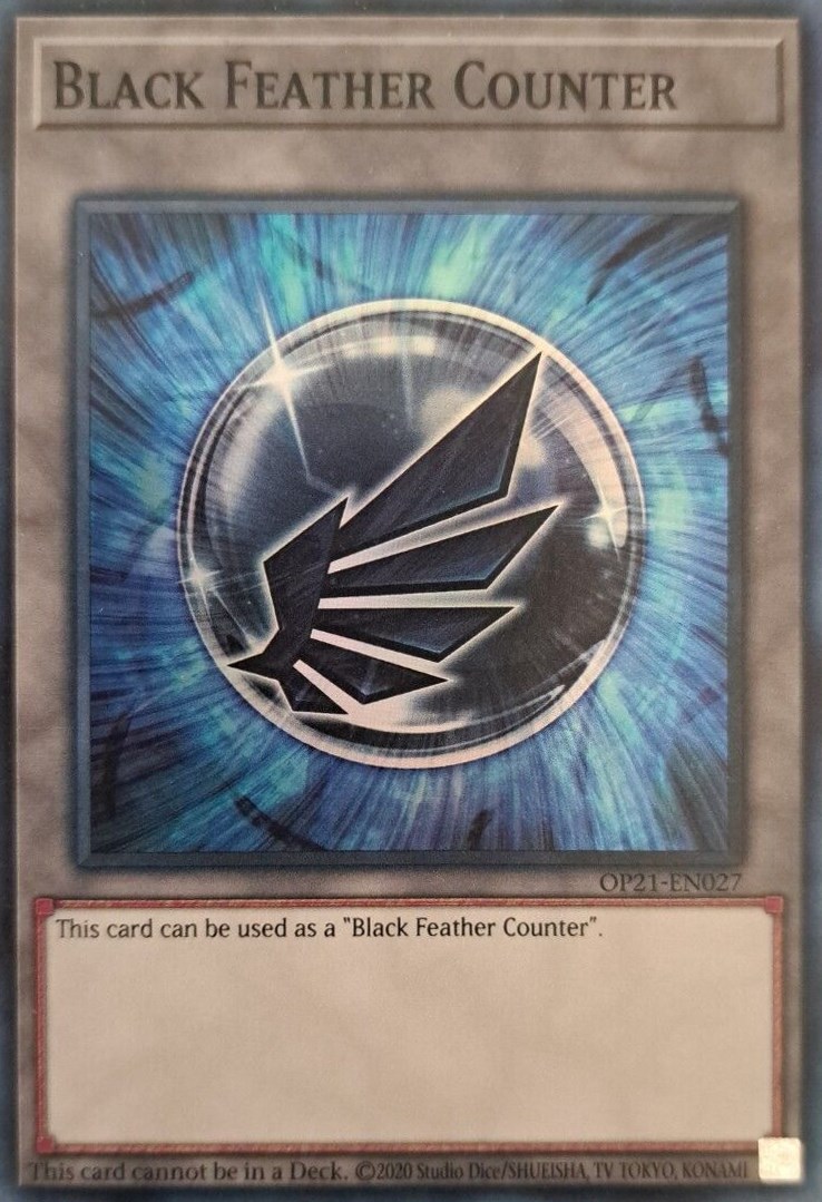 Black Feather Counter OTS Tournament Pack 21 YuGiOh