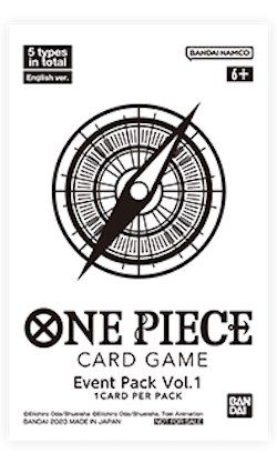 Event Pack Vol. 1 - One Piece Promotion Cards - One Piece Card Game