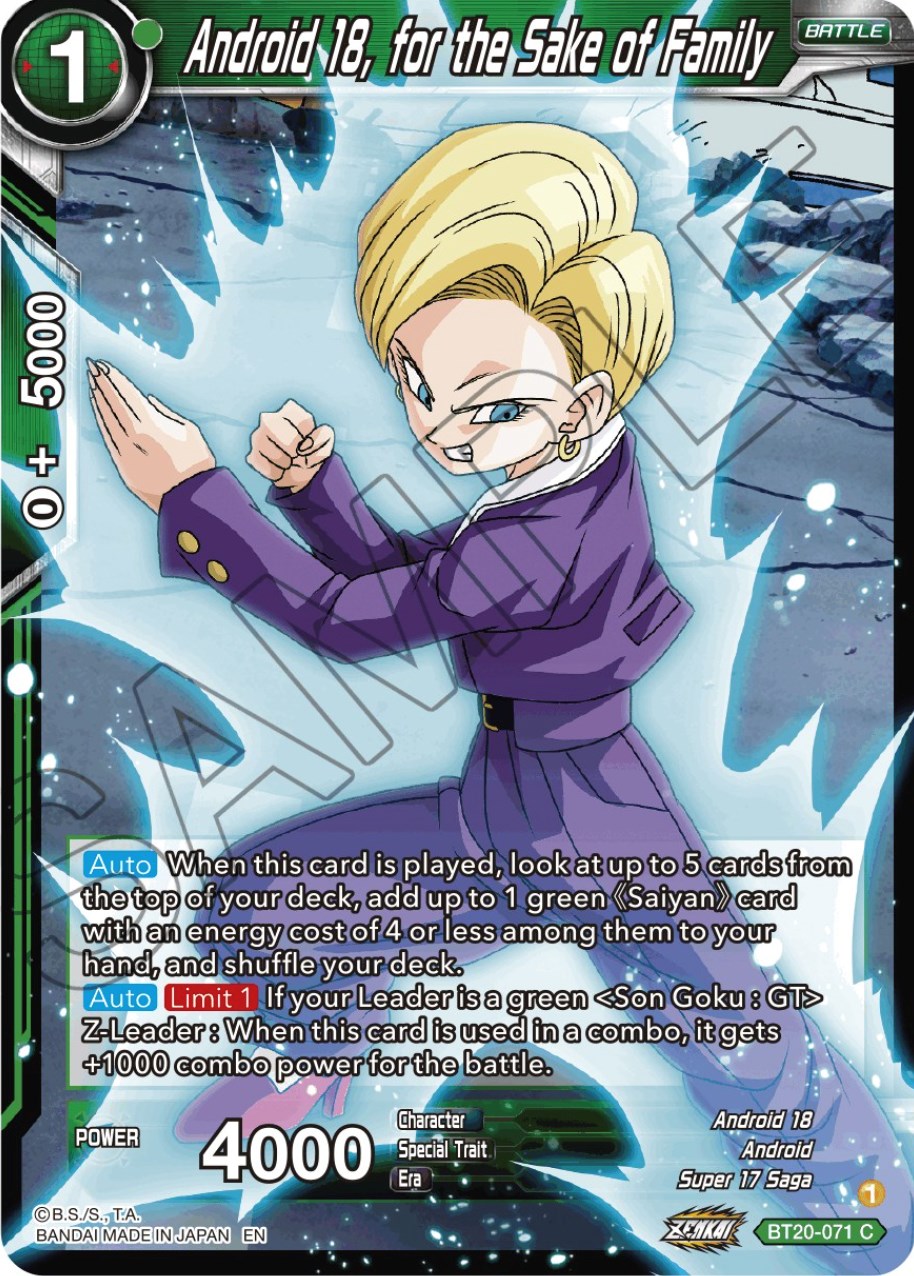 Android 16 - Power Absorbed - Dragon Ball Super CCG