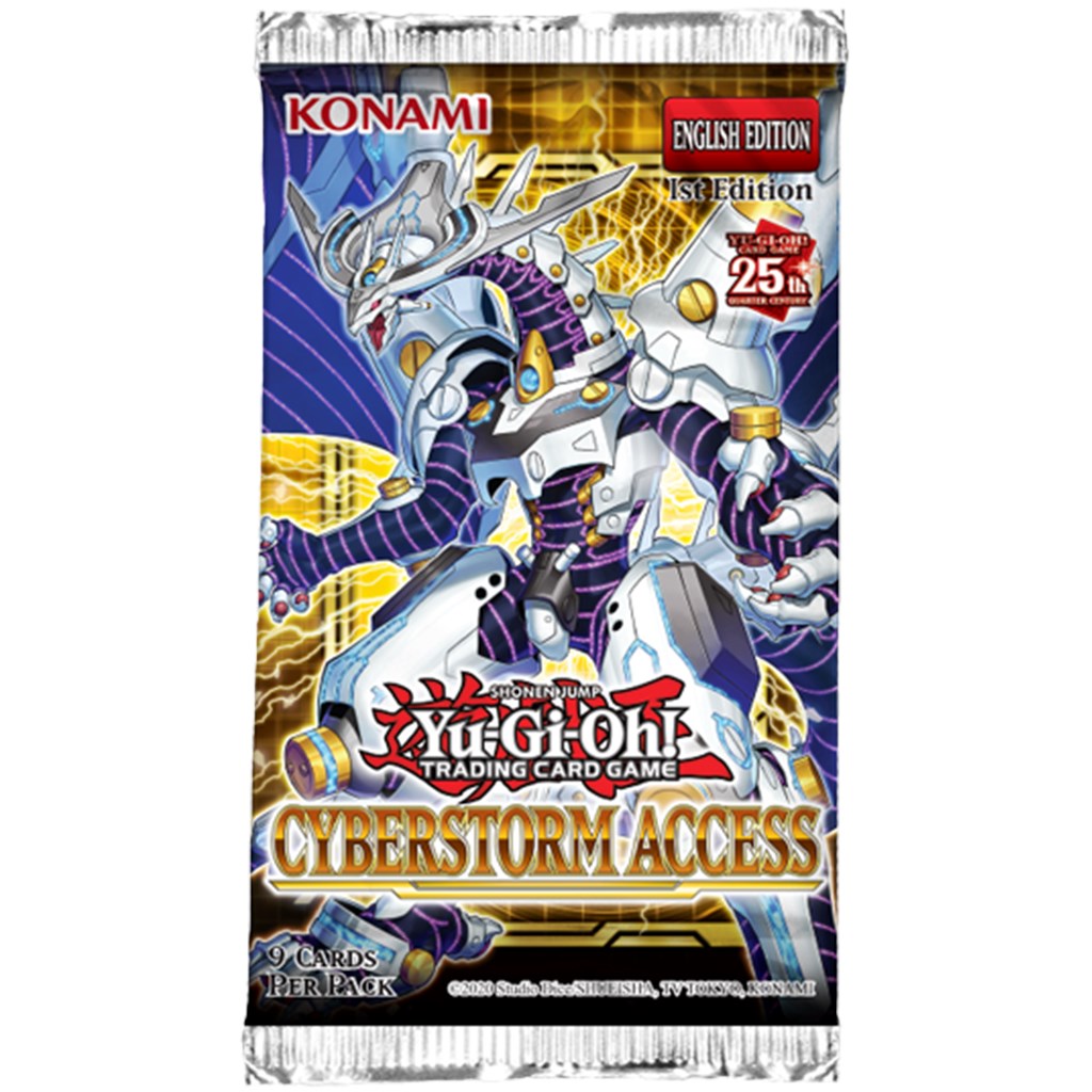 Cyberstorm Access Booster Pack [1st Edition] Cyberstorm Access YuGiOh