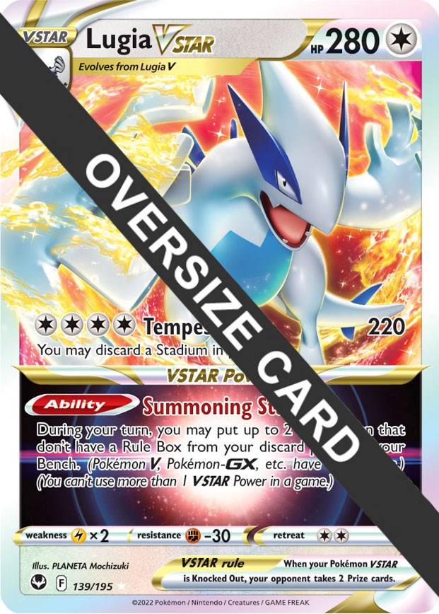 Lugia VSTAR - Jumbo Cards - Pokemon