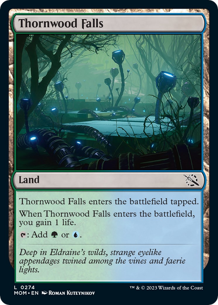 Thornwood Falls March of the Machine Magic The Gathering