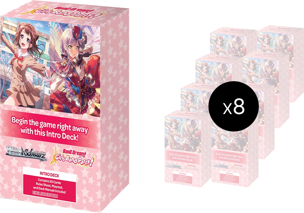 Weiss Schwarz - Bang Dream Girls Band Party 5th Anniversary Intro Deck - 50 Cards - English Version main image 1