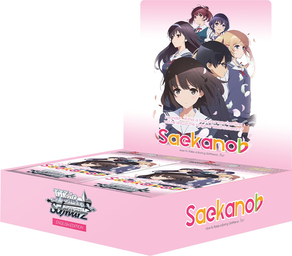 Saekano how to raise a boring girlfriend flat booster box saekano