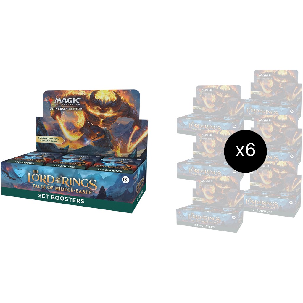 Magic: The Gathering The Lord of The Rings: Tales of Middle-Earth Set  Booster Box (30 Packs)