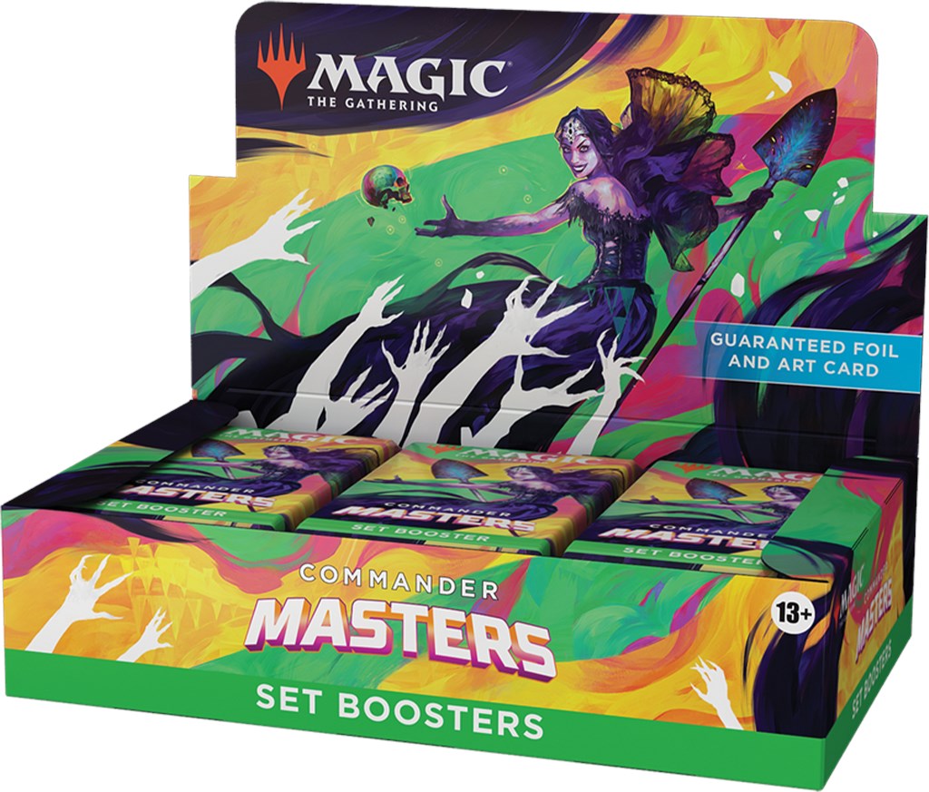 Commander Masters Set Booster Box Commander Masters Magic The