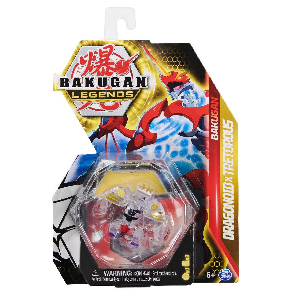 Core Bakugan Single Pack Diamond Dragonoid X Tretorous Legends