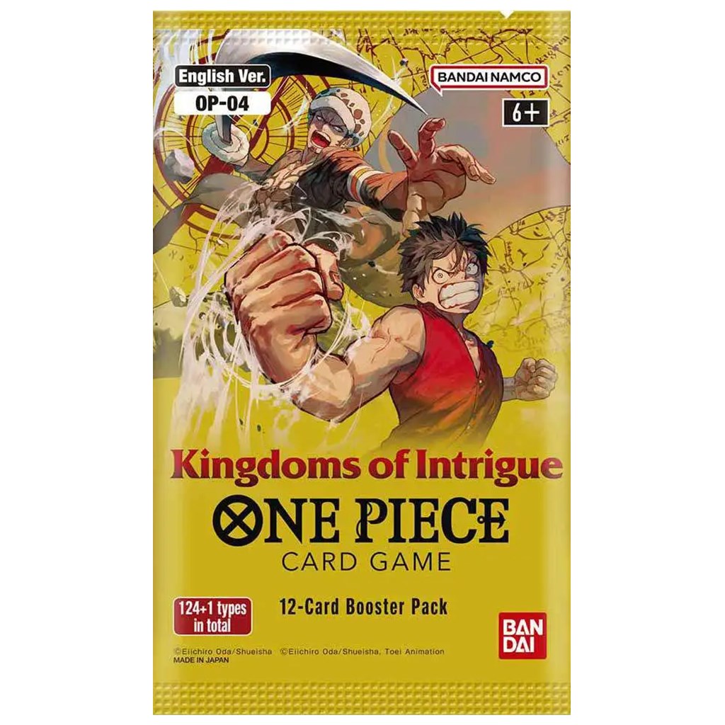 One Piece Card Game - Kingdoms Of Intrigue OP-04 - Scatola da 24 bustine -  JP, Stickerpoint