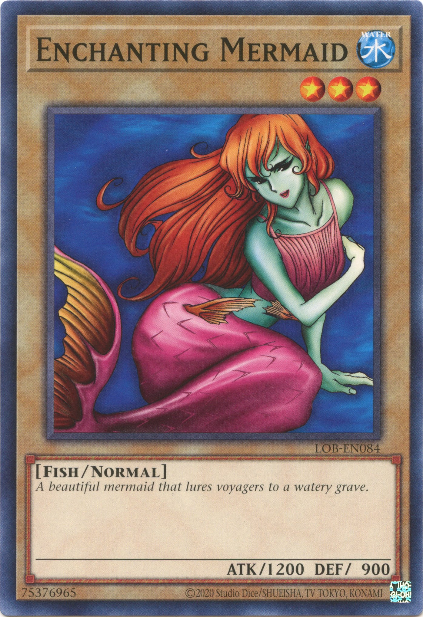 Yugioh enchanting mermaid